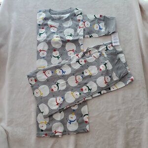 NEW Carters Adult Pajamas Set Snowman Christmas Holidays‎ Size 2X XXL Men Women